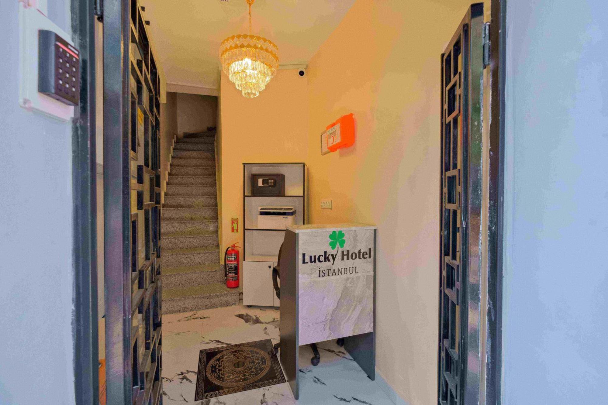 Lucky Hotel Istanbul Exteriör bild